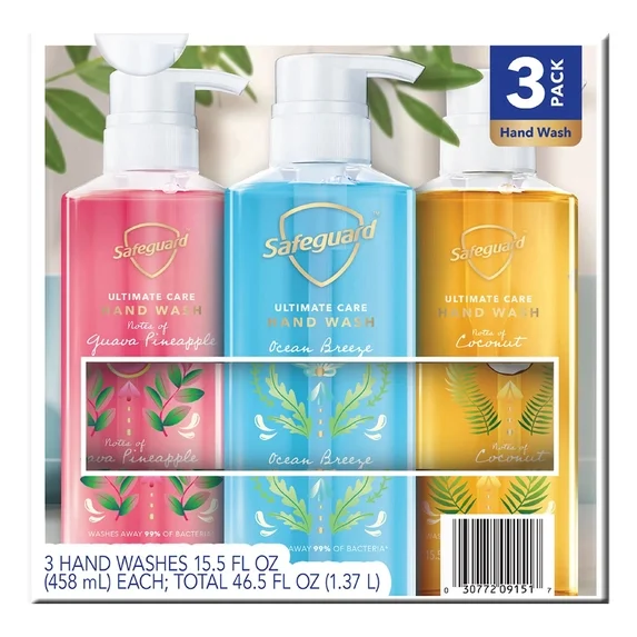 Ultimate Care Hand Wash Variety Pack, 3-Count 15.5 fl oz