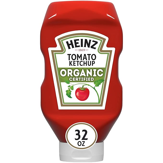 Organic Tomato Ketchup, 32 oz Squeeze Bottle