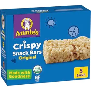 Organic Crispy Snack Bars Original, 5 bars
