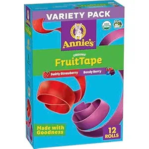 Organic Fruit Tape Variety Pack, 12 rolls